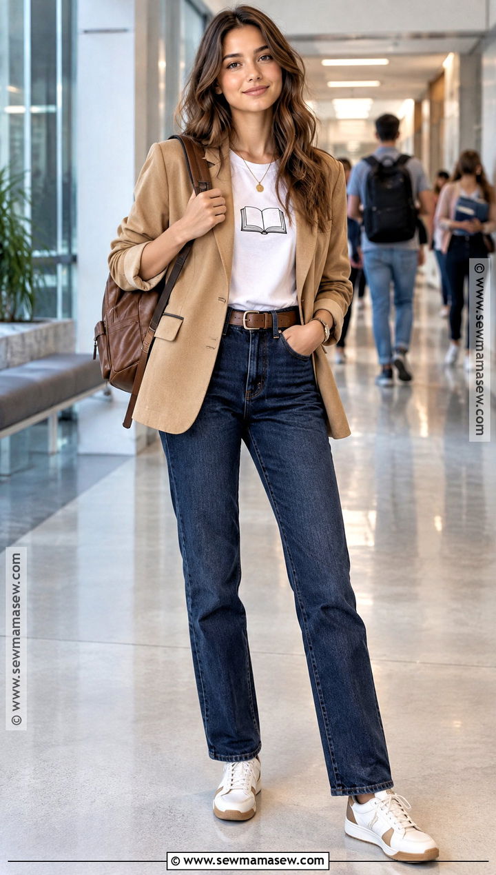 Back To School T Shirt With Blazer And Jeans - 20 back to school t shirts