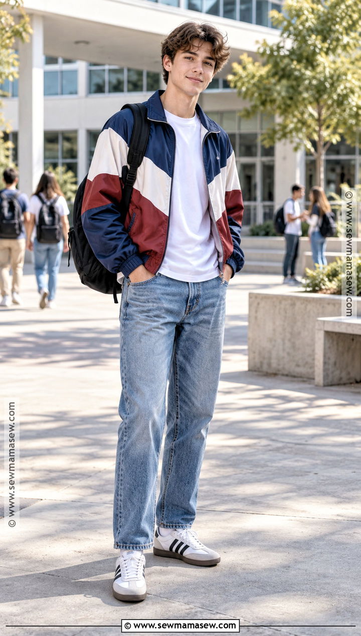 Back To School Track Jacket Outfit - 20 back to school clothes shopping