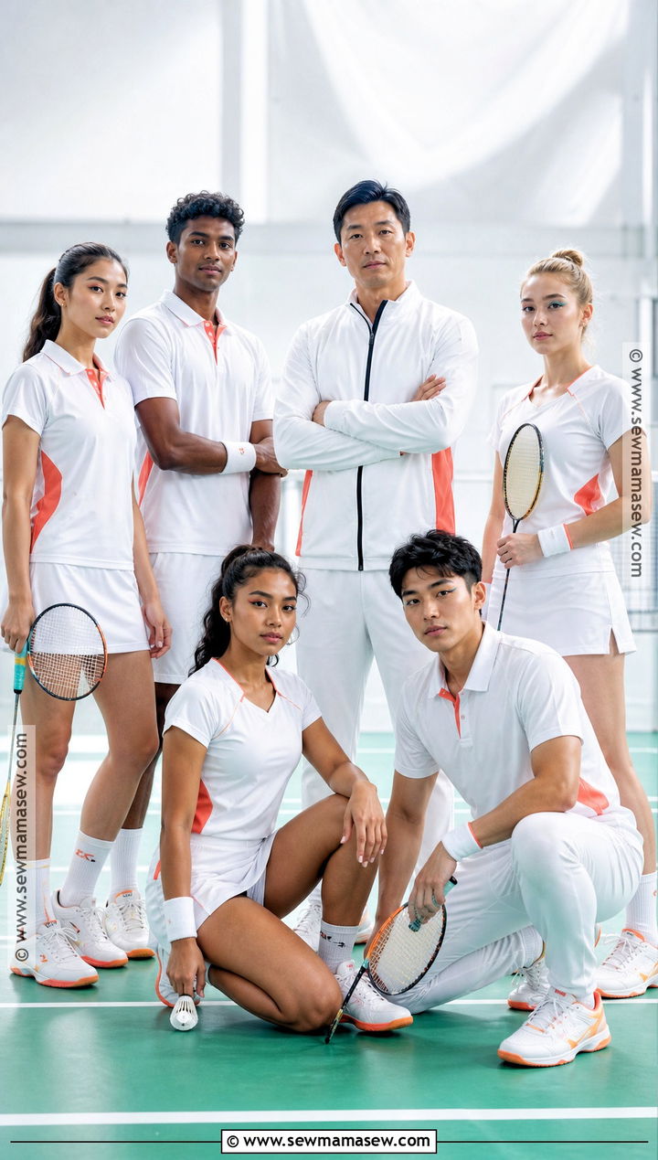 Badminton Team Costume With Rackets - 30 team costume ideas sports