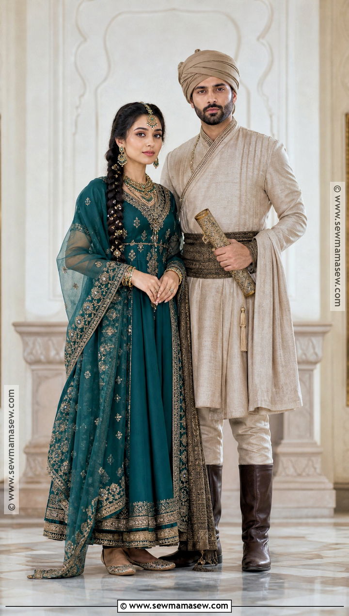 Bajirao And Mastani Costume From Bajirao Mastani - 30 Bollywood Couple Costume Ideas