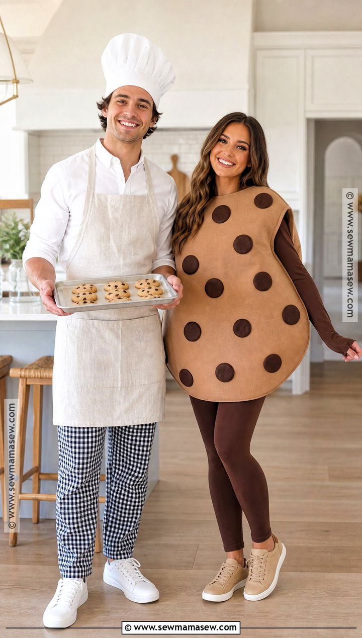 Baker And Cookie Couple Costume - 35 Cookie Costume Ideas