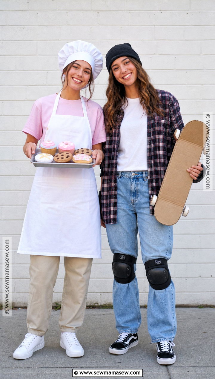 Baker And Skater Rhyming Costume - 30 Rhyming Costumes