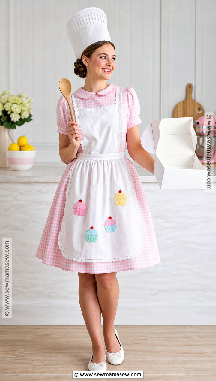 Baker Costume With A White Apron - 40 cute easy halloween costumes