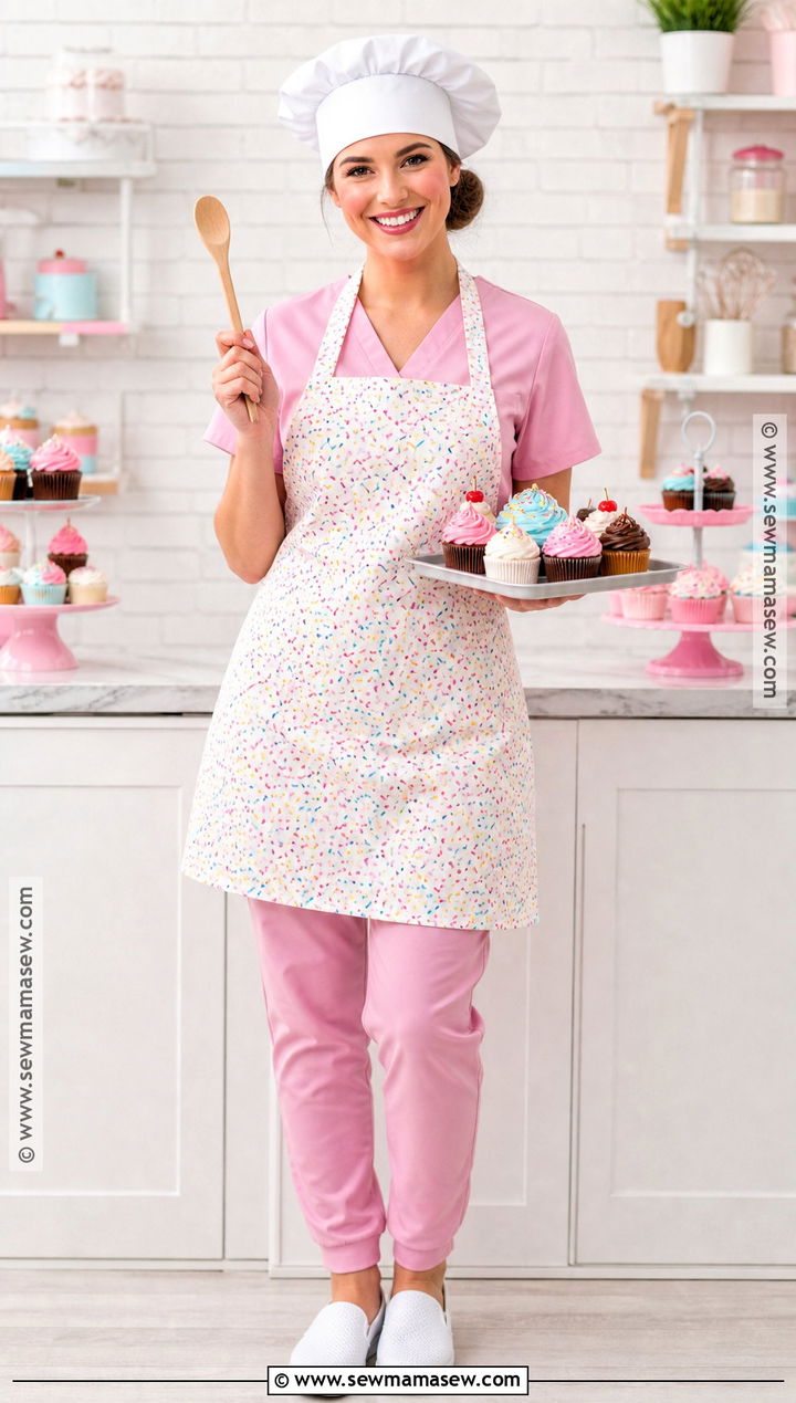 Baker Costume With Pink Scrubs - 30 scrubs halloween costume ideas
