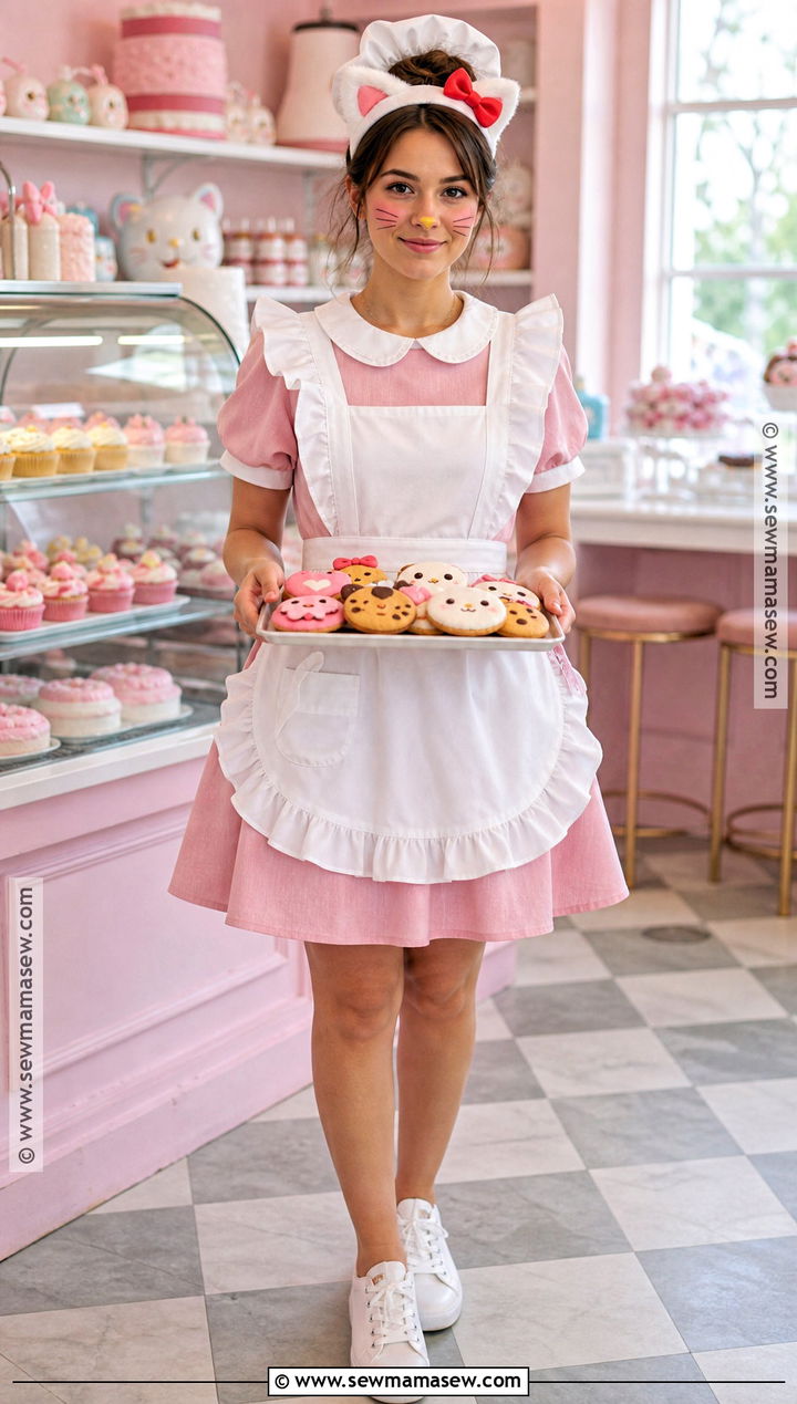 Baker Hello Kitty Costume - 30 halloween costumes hello kitty