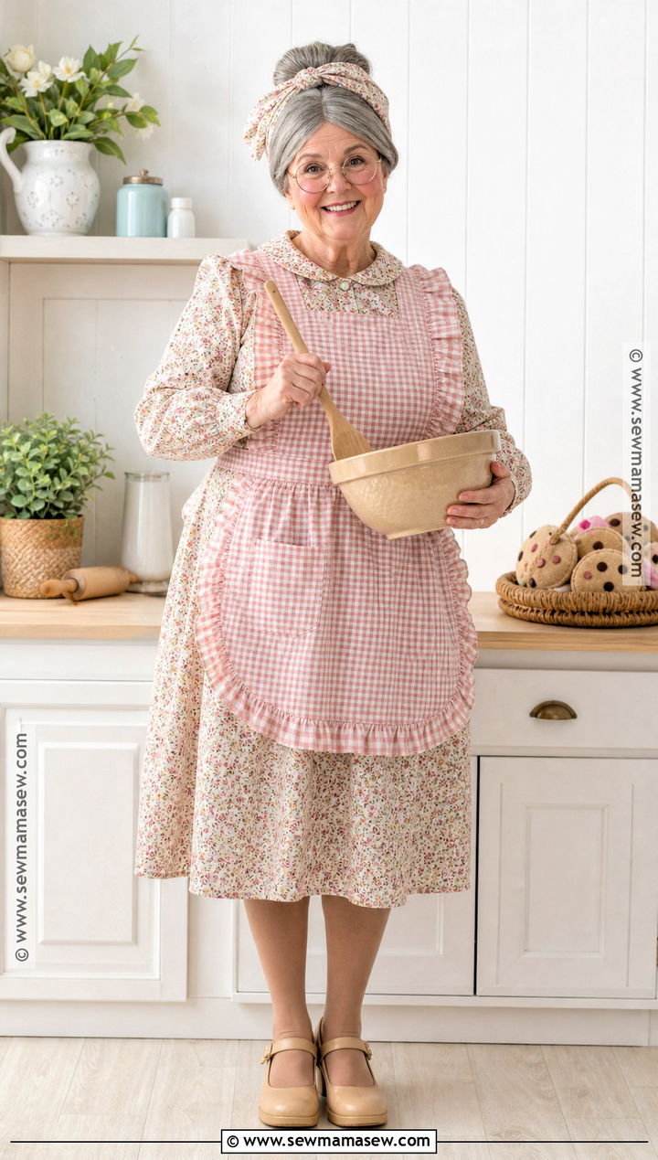 Baking Grandma Costume - 40 old lady costume ideas