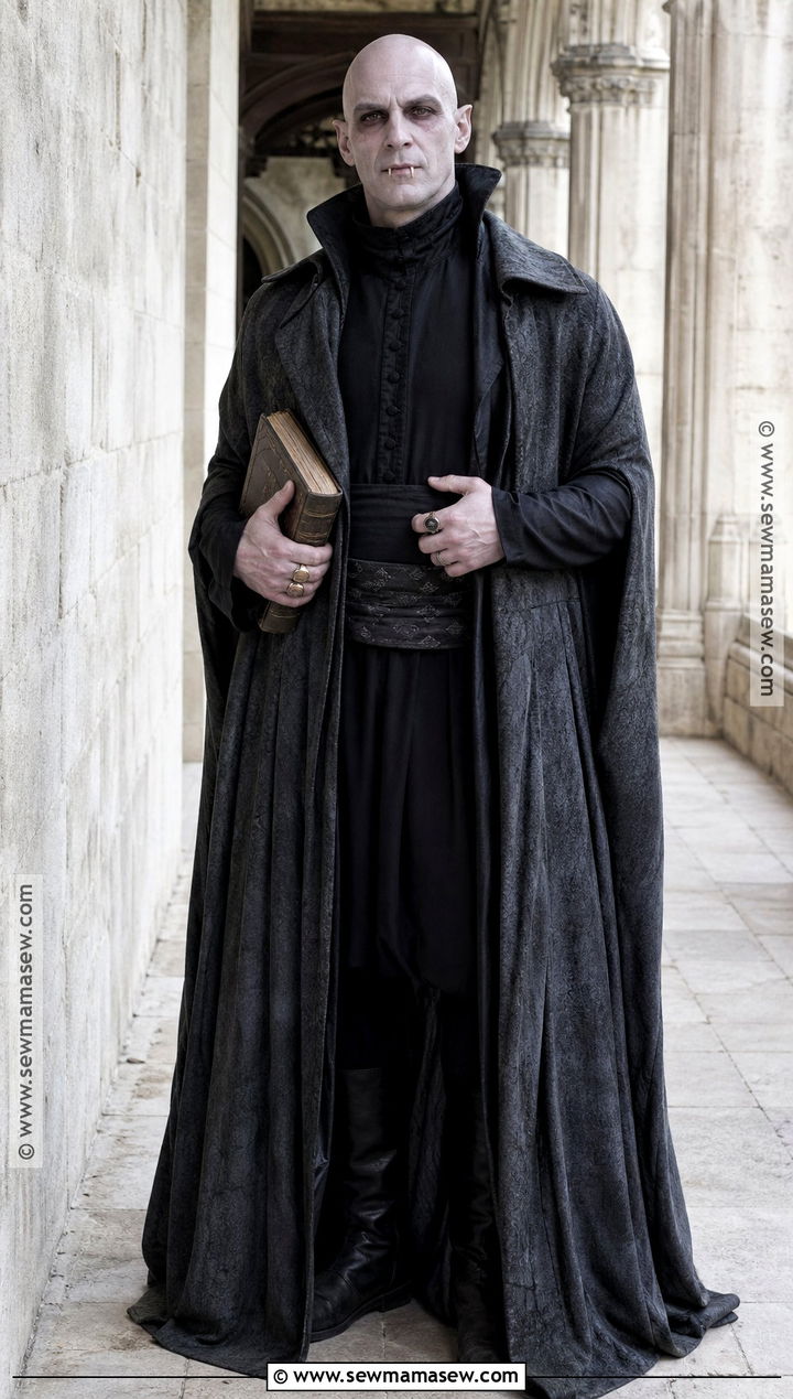 Bald Ancient Vampire Costume - 30 Vampire Halloween Costume Ideas for Men
