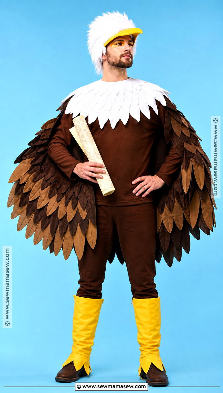 Bald Eagle Bird Costume - 30 bird halloween costume ideas