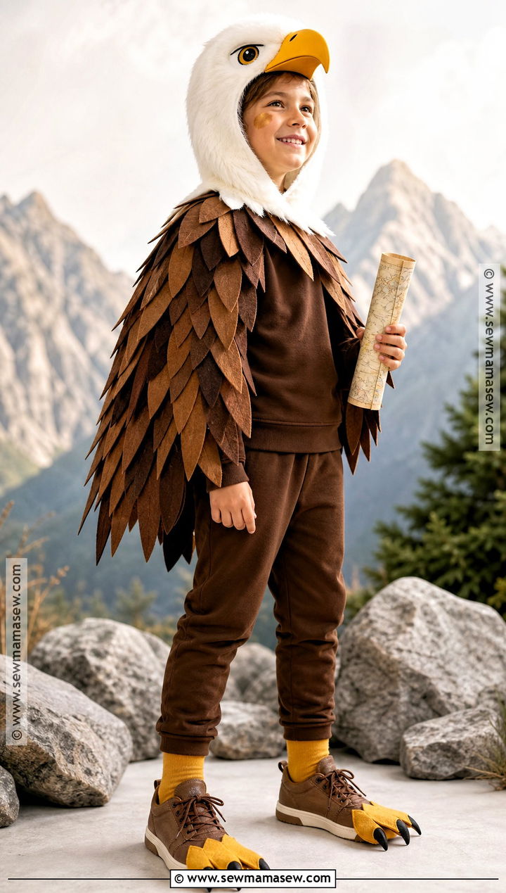 Bald Eagle Costume For Kids - 30 bird costume ideas for kids