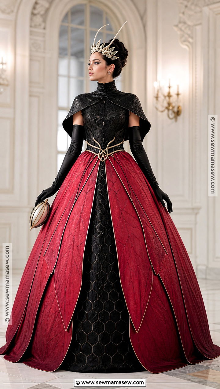 Ball Gown Hornet Cosplay With Pointed Skirt - 40 hornet cosplay ideas