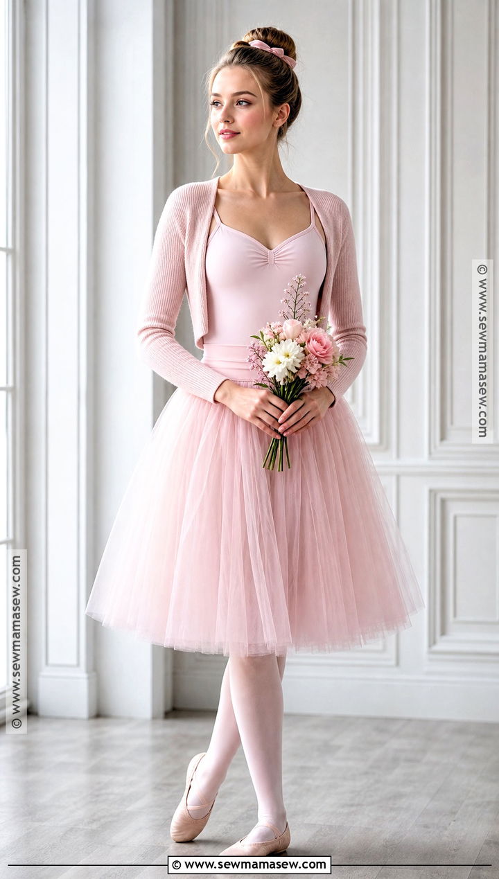 Ballerina Costume With Tulle Skirt - 30 Simple Costumes For Women Last Minute