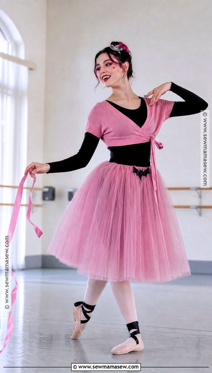 Ballet Draculaura Cosplay With Tutu - 30 Draculara Cosplay Outfit Ideas