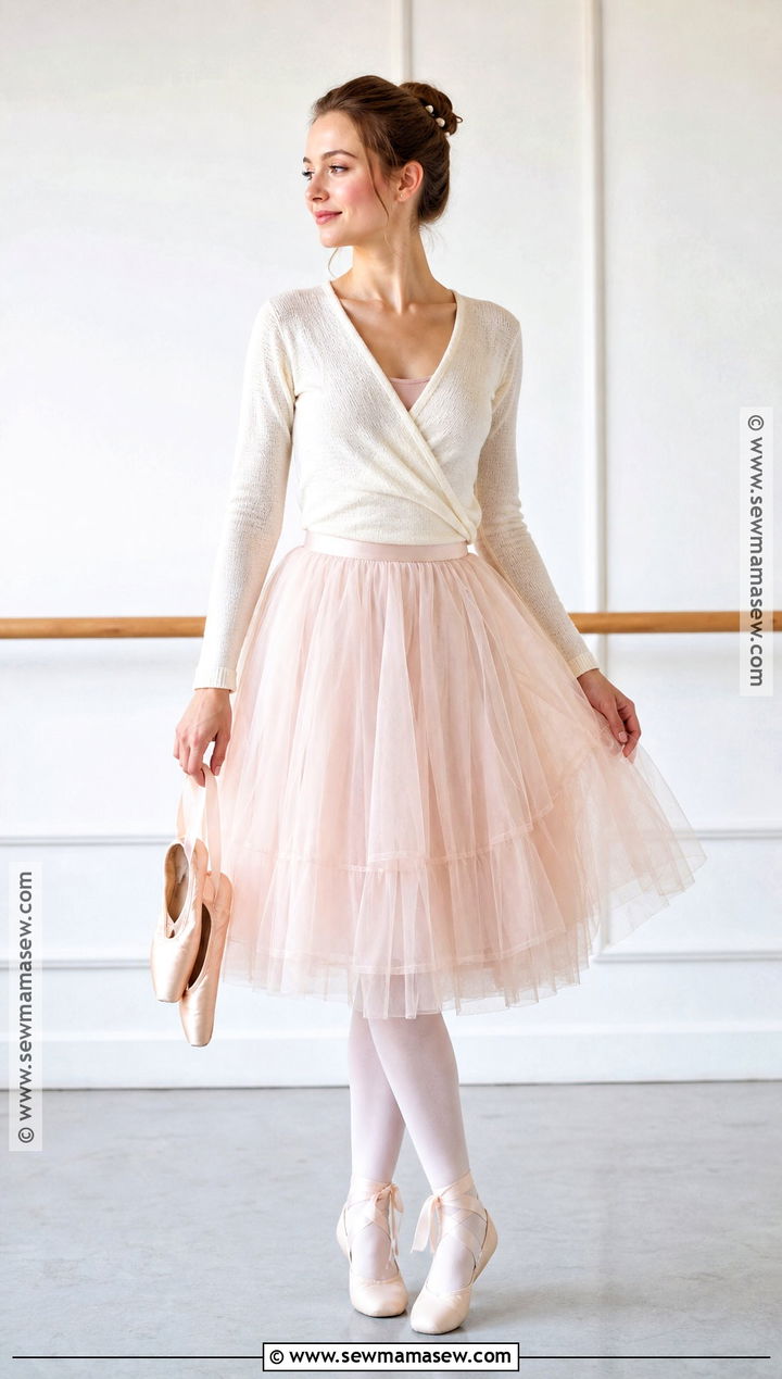 Balletcore Costume With Tulle Skirt - 30 aesthetic costumes