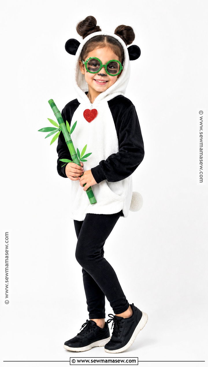 Bamboo Panda Beanie Boo Costume - 30 beanie boo costume ideas