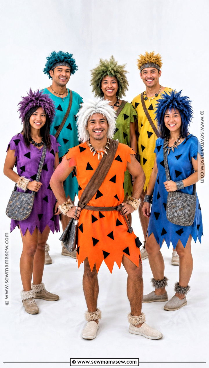 Bamm Bamm Friends Group Costume - 30 bam bam costume ideas