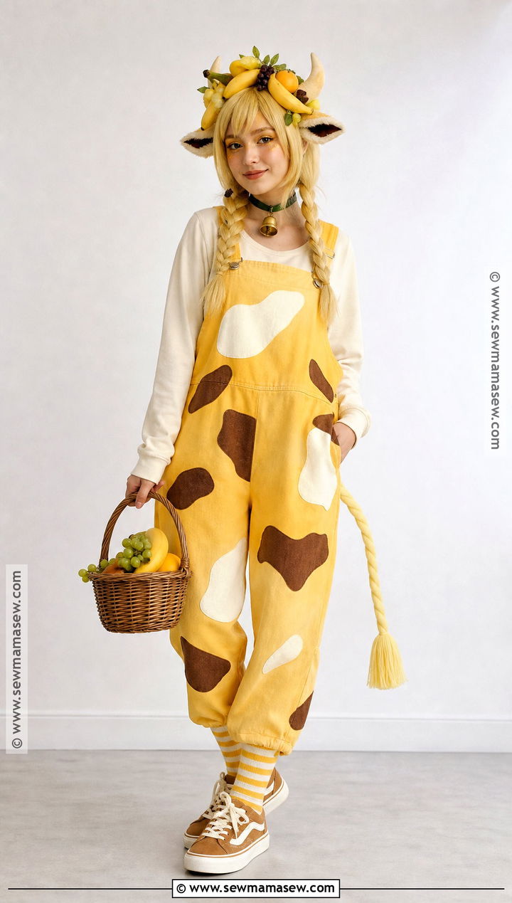 Banana Cow Cosplay - 30 cow cosplay ideas