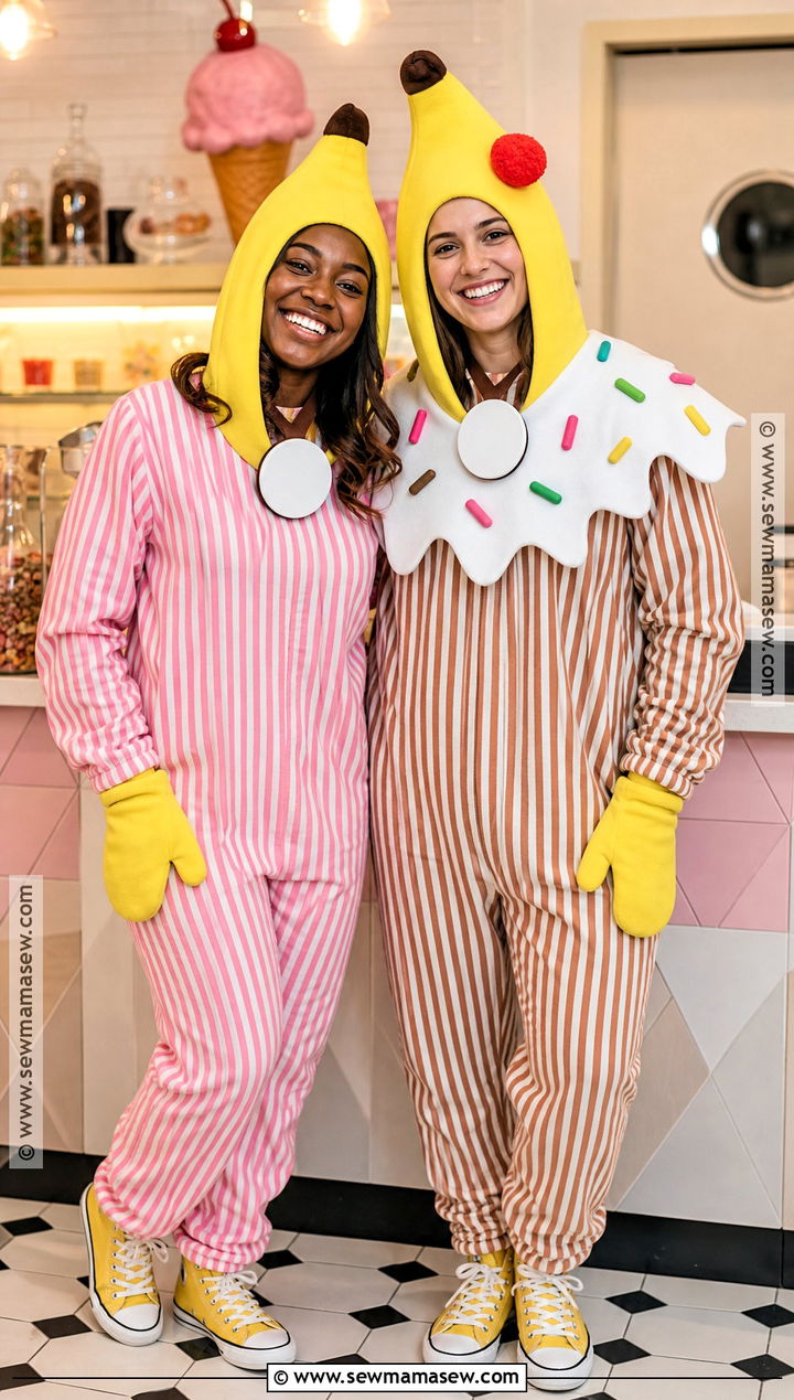 Banana Split Bananas In Pajamas Costume - 30 bananas in pajamas costume
