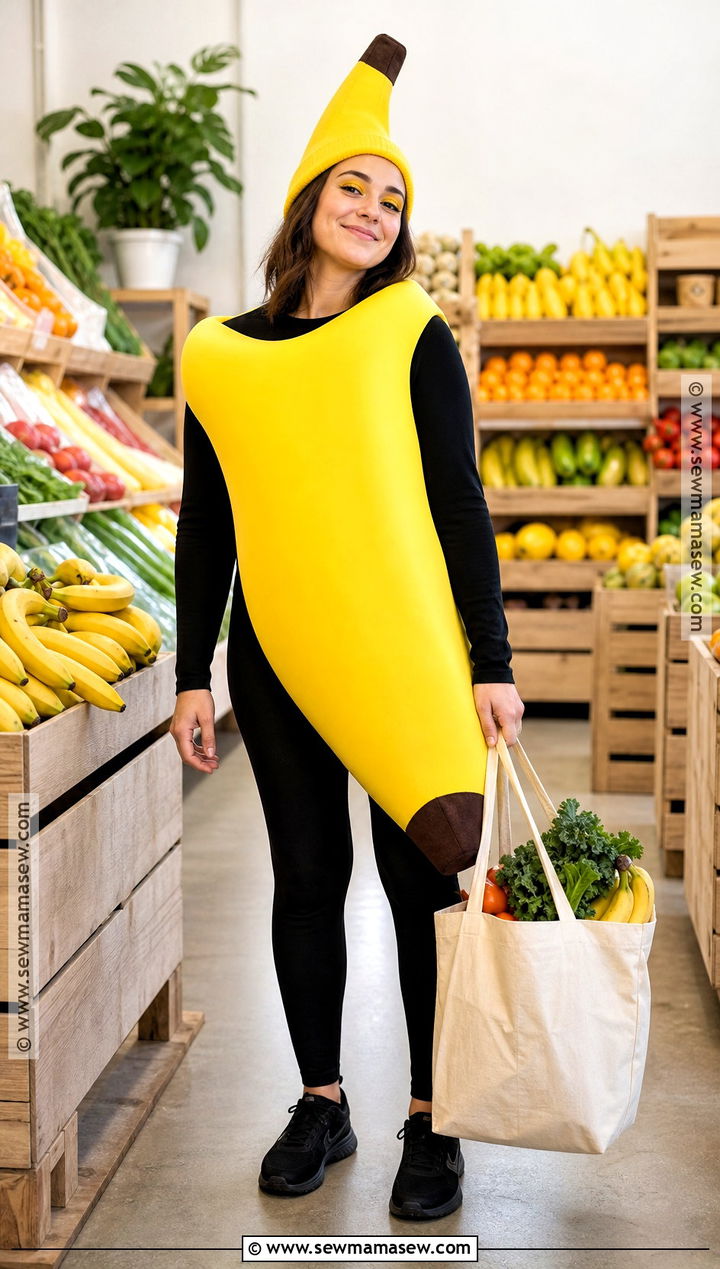 Banana Yellow Costume - 30 Yellow Halloween Costumes