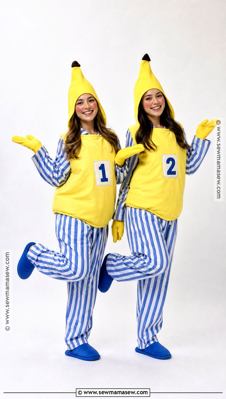 Bananas In Pyjamas Duo Costume - 35 aussie icons costume ideas