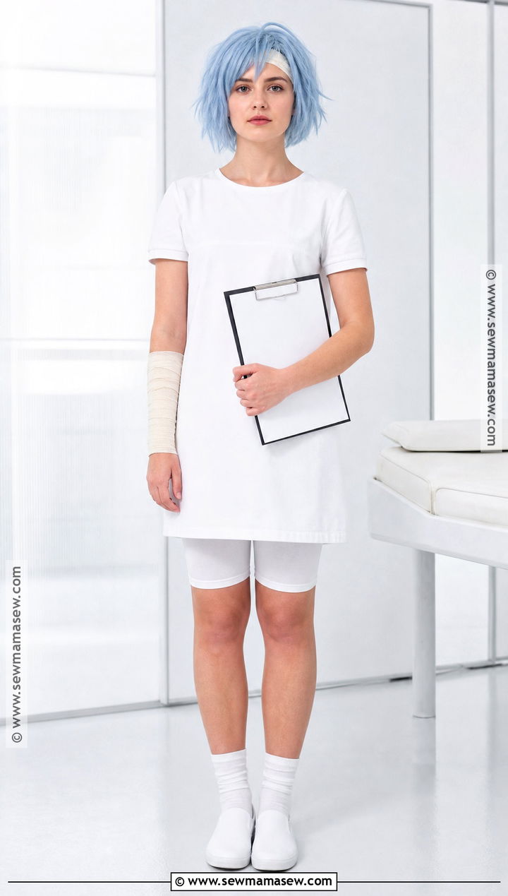 Bandaged Rei Ayanami Cosplay - 35 rei ayanami cosplay ideas