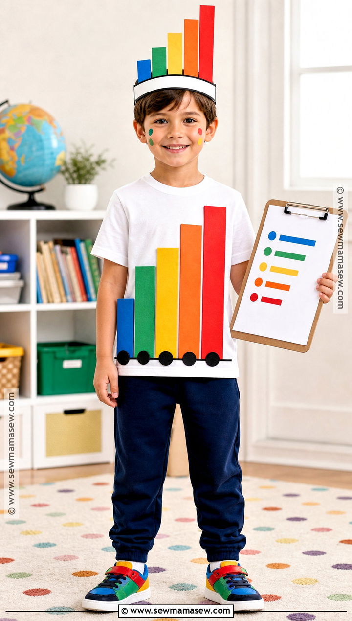 Bar Graph Maths Day Costume - 30 maths day costumes for kids