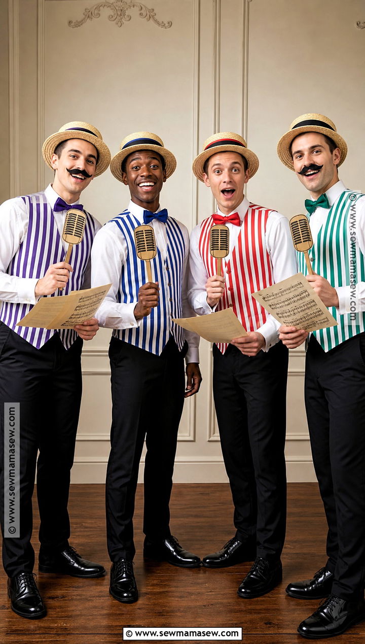 Barbershop Quartet Costume - 30 costume ideas for 4 for friends