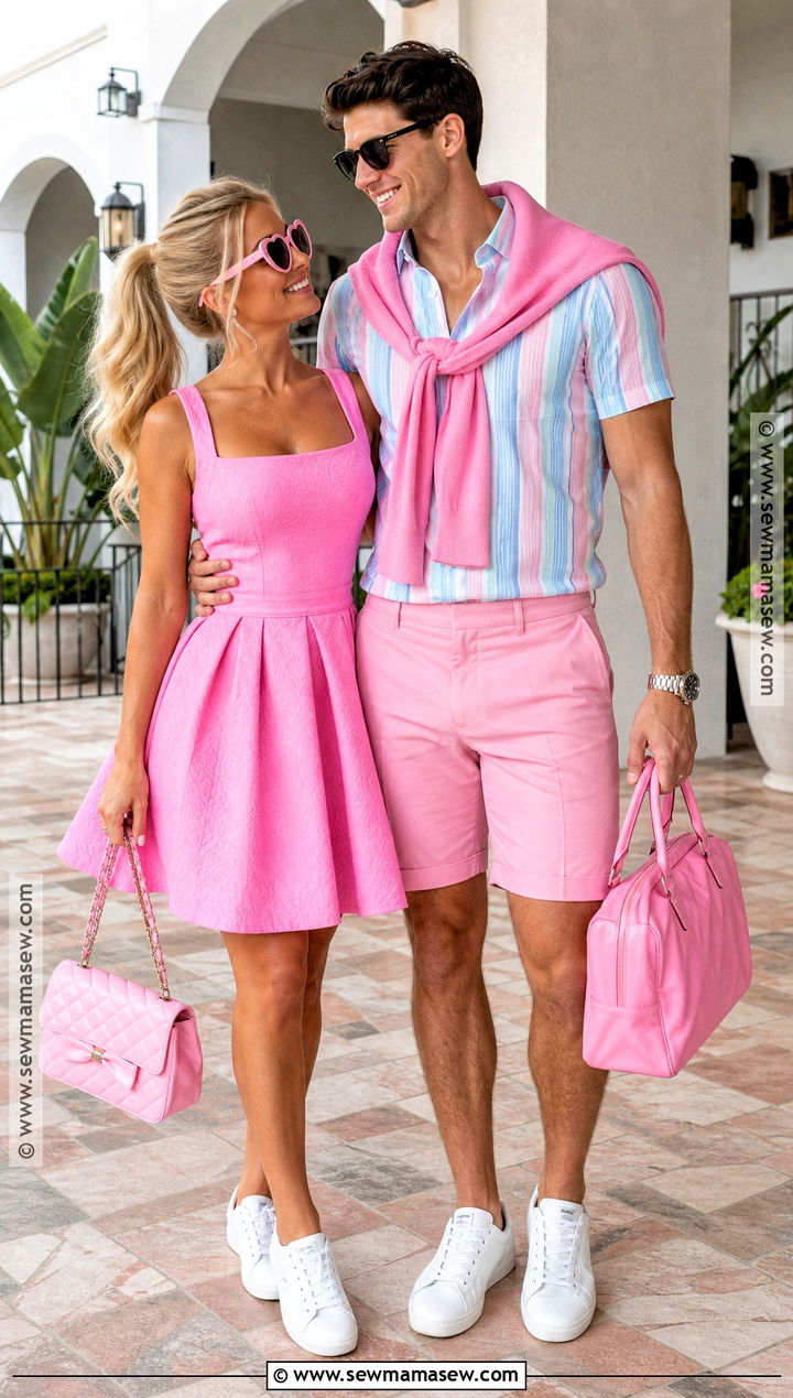 Barbie And Ken Couple Costume - 40 easy couple costumes