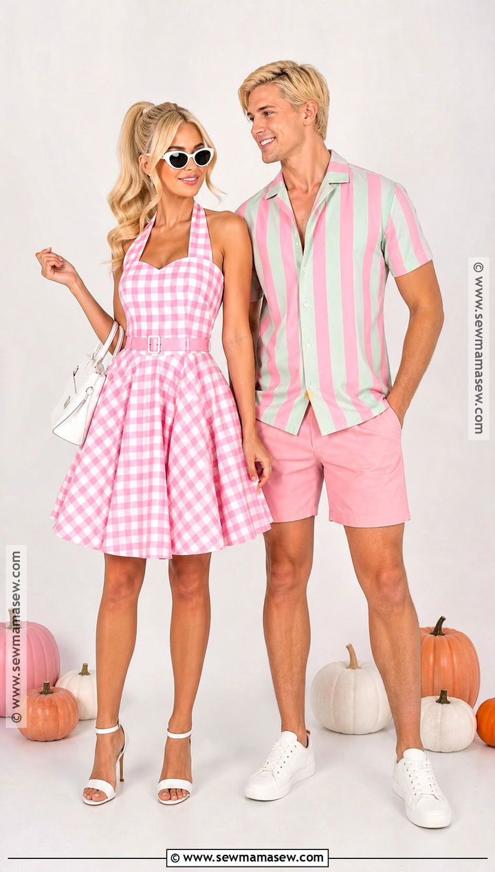 Barbie And Ken Duo Costume - 50 halloween costumes duo