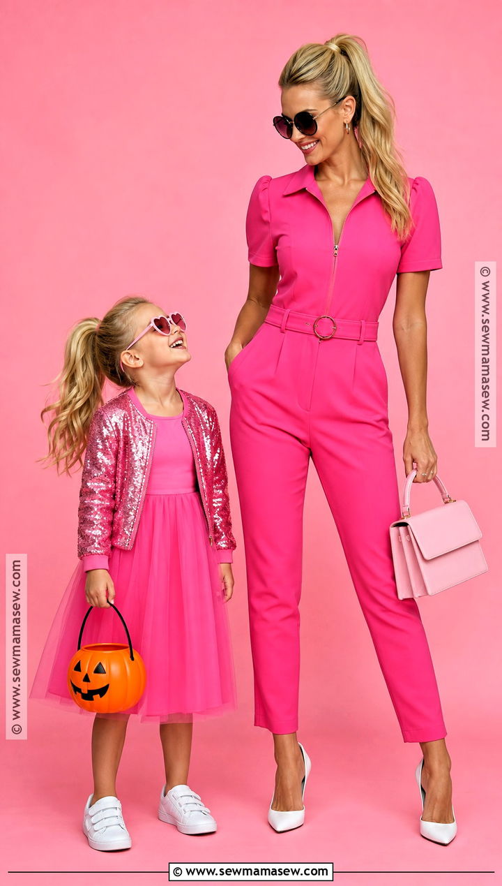 Barbie And Mini Barbie Costume - 35 mommy and me halloween costumes