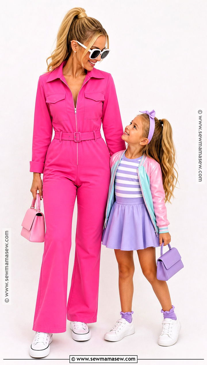 Barbie And Skipper Mom And Daughter Costume - 35 mom and daughter halloween costumes