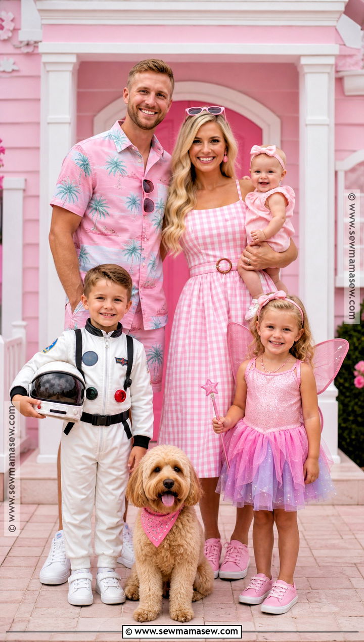Barbie Family Costume - 50 barbie costume ideas