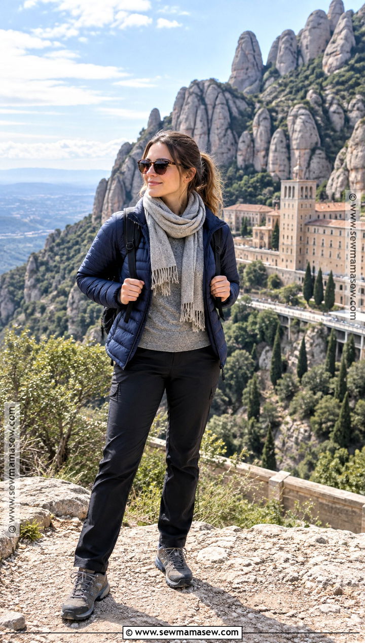 Barcelona Montserrat Day Trip Outfit - 20 Barcelona In November Outfits