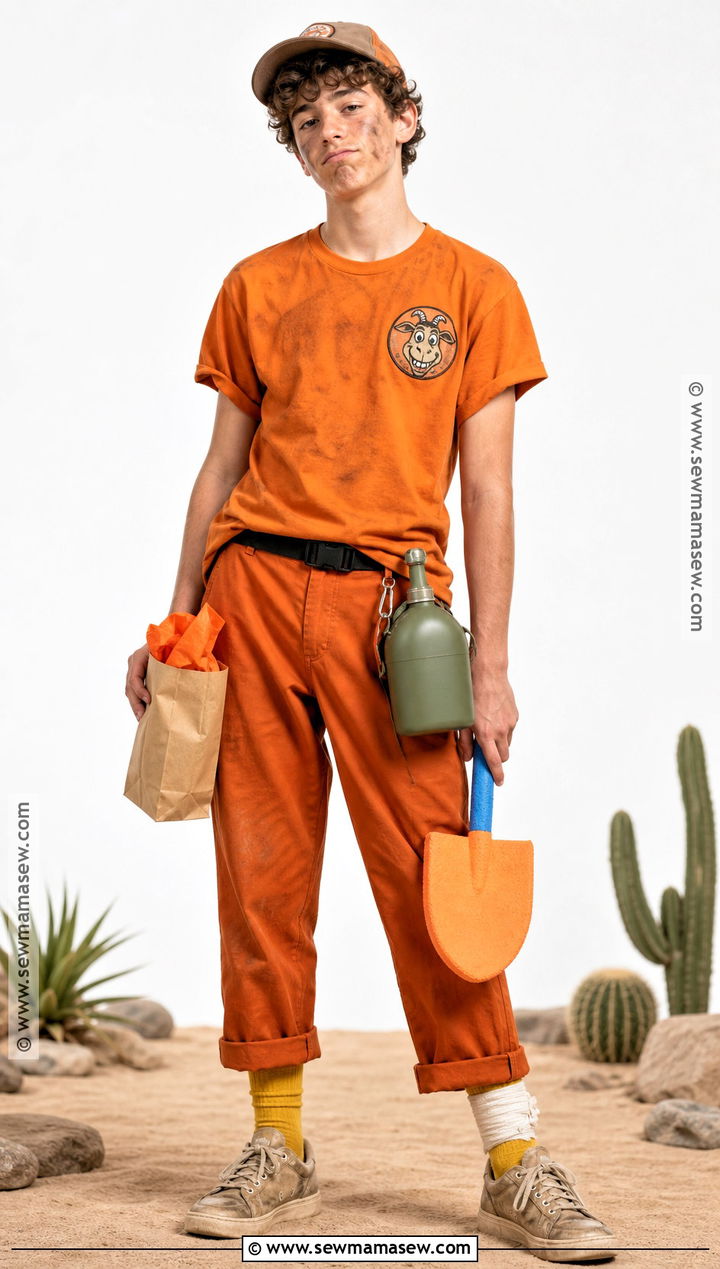 Barf Bag Costume - 30 holes costume ideas
