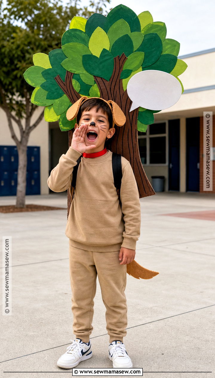 Barking Up The Wrong Tree Idiom Costume - 30 Idiom Dress Up Day Ideas