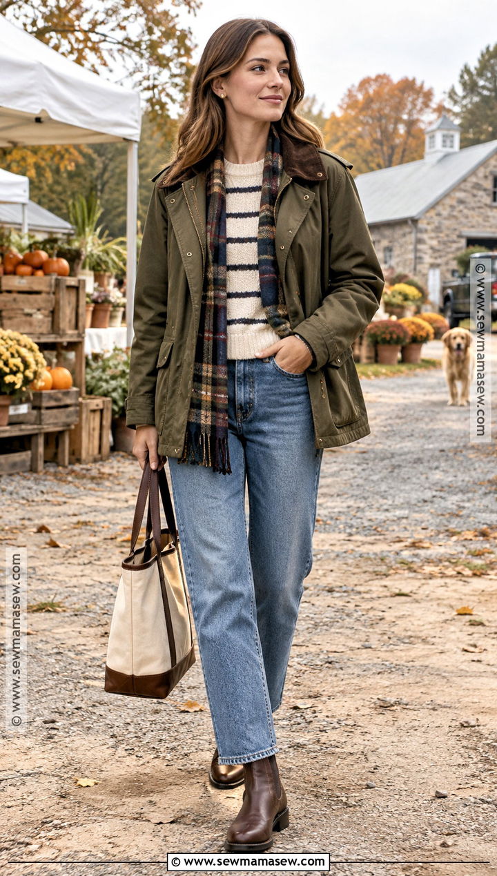 Barn Coat Outfit - 15 fall winter coats for women