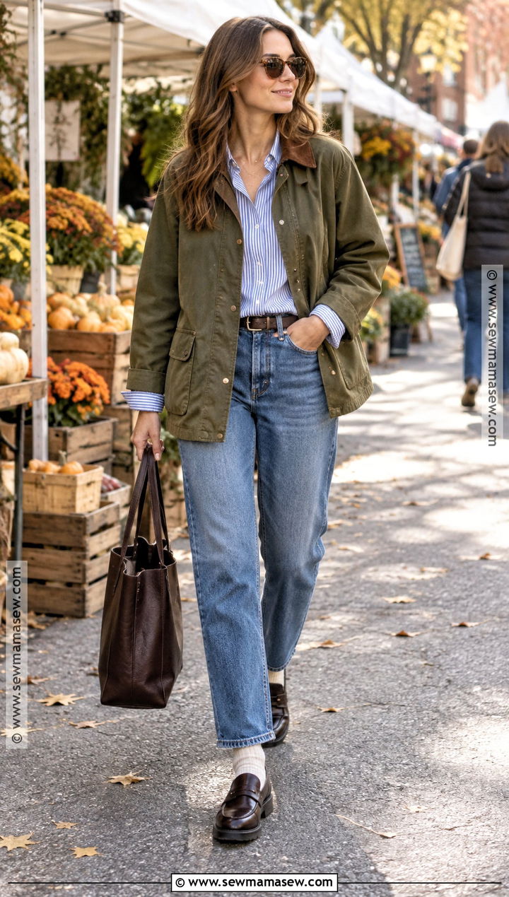 Barn Jacket And Jeans Fall Outfit - 15 fall fashion 2026 trends