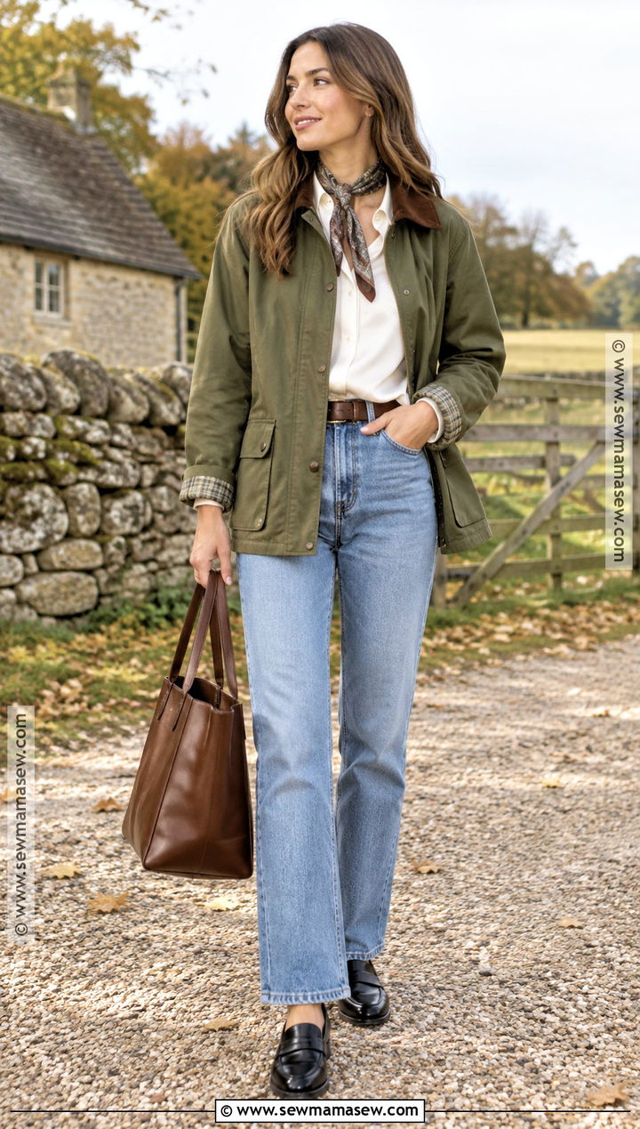 Barn Jacket And Jeans Outfit - 15 2026 fall styles for women