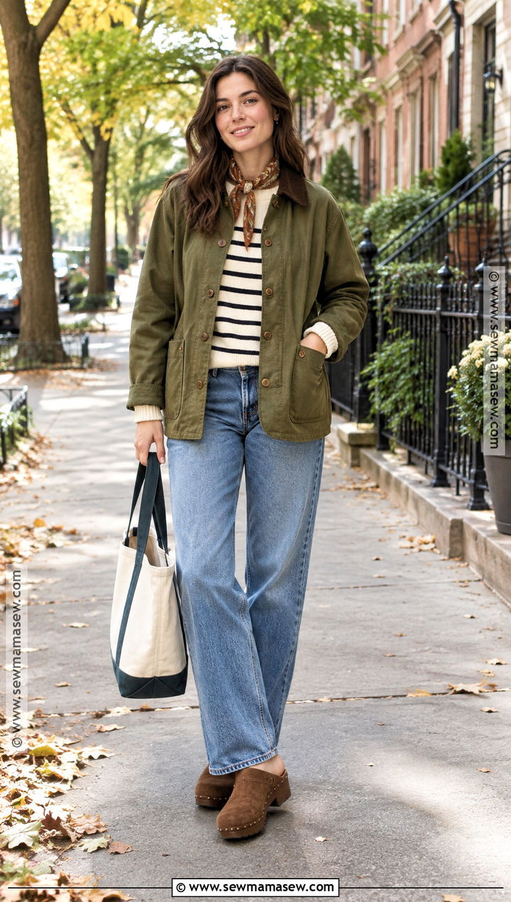Barn Jacket And Relaxed Jeans - 15 fall 2026 casual fashion trends