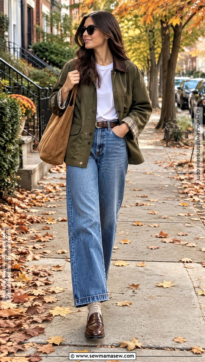 Barn Jacket Autumn Outfit - 25 autumn outfit ideas 2026