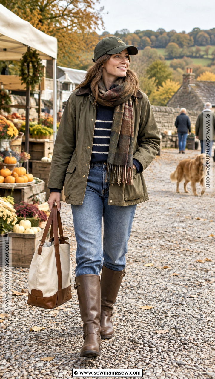 Barn Jacket Autumn Outfit - 30 autumn outfits aesthetic