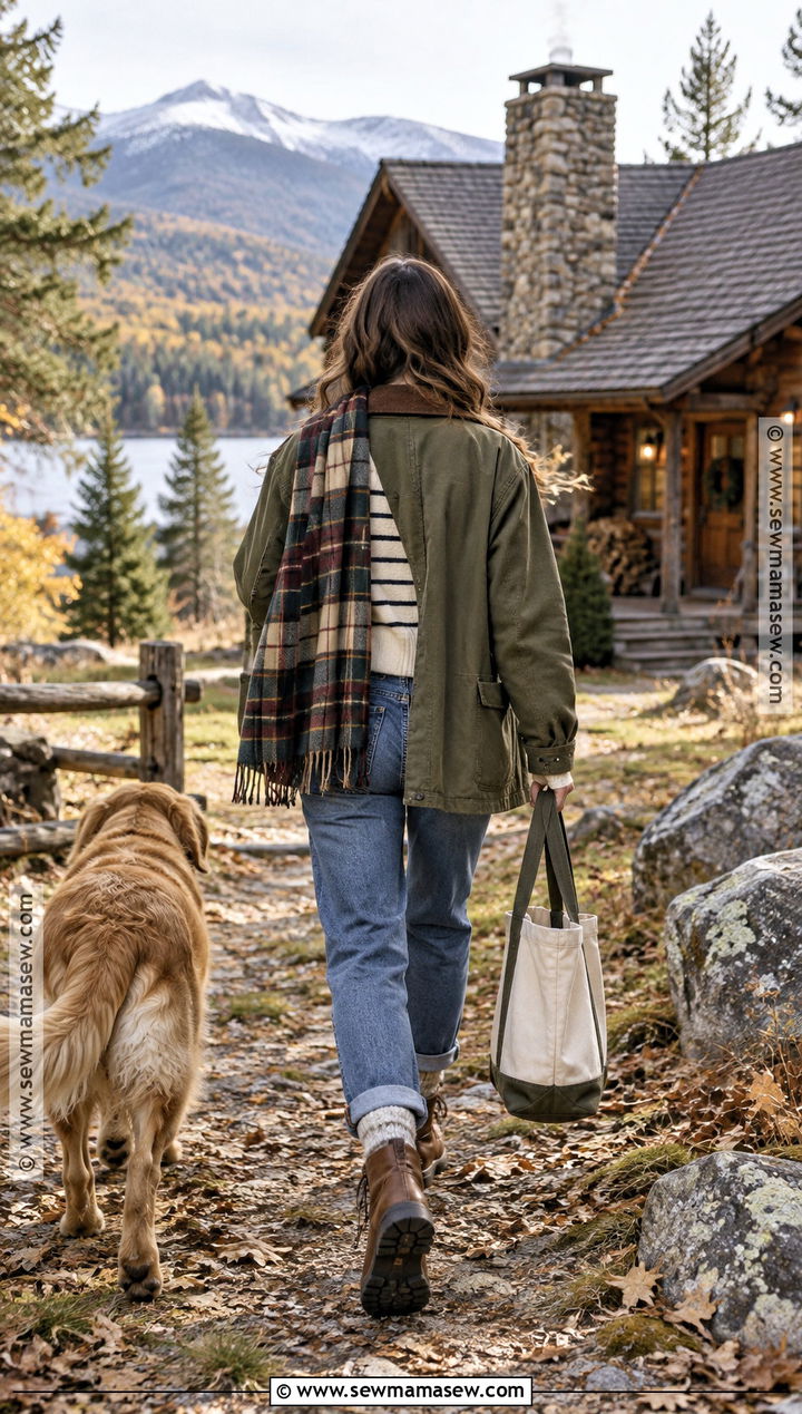 Barn Jacket Cabin Outfit - 25 cabin outfit fall ideas
