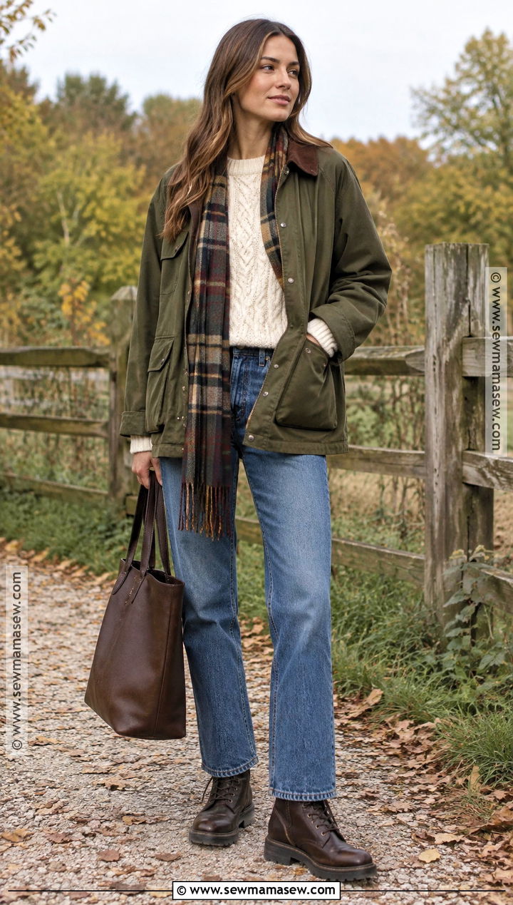 Barn Jacket Fall Outfit - 20 Fall Fashions Ideas