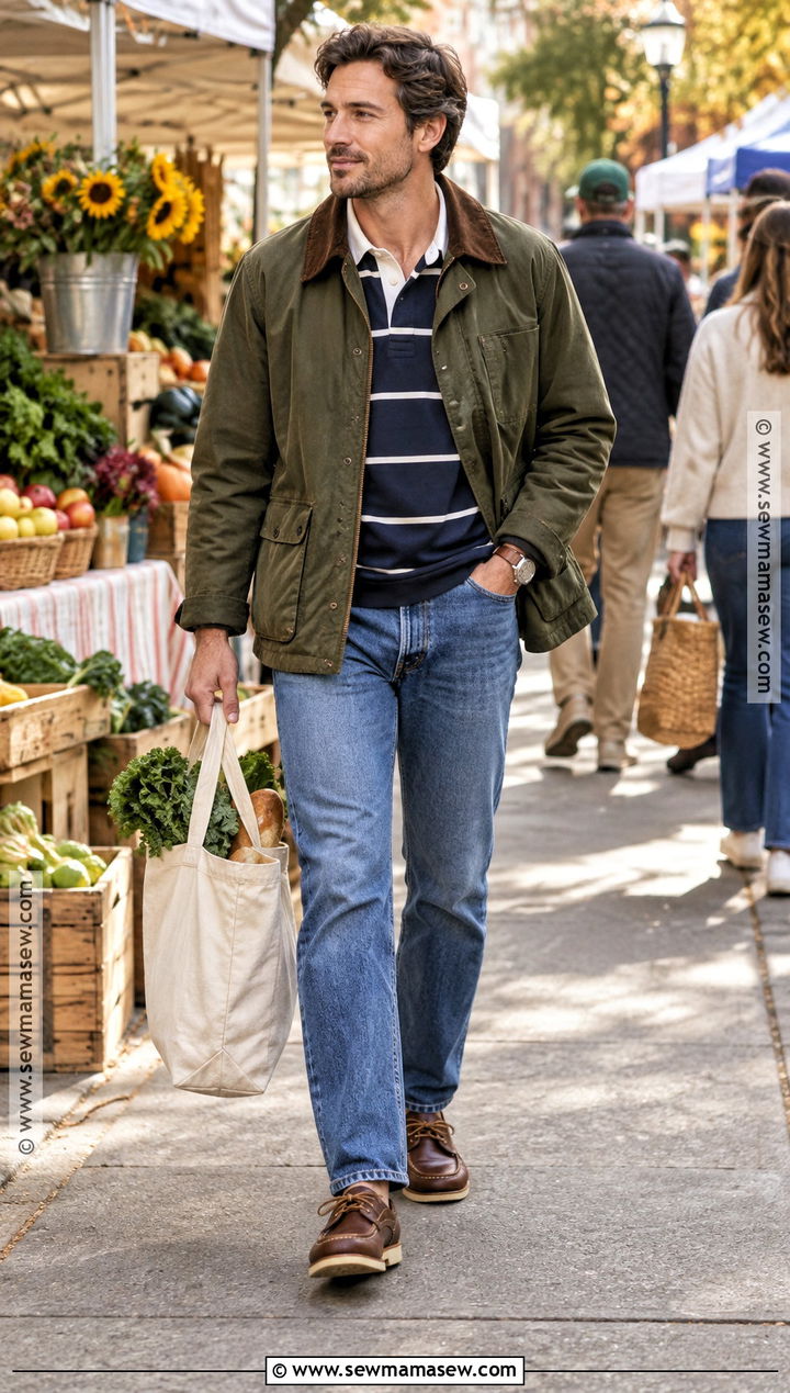 Barn Jacket Mens Fall Outfit - 25 mens fall outfits