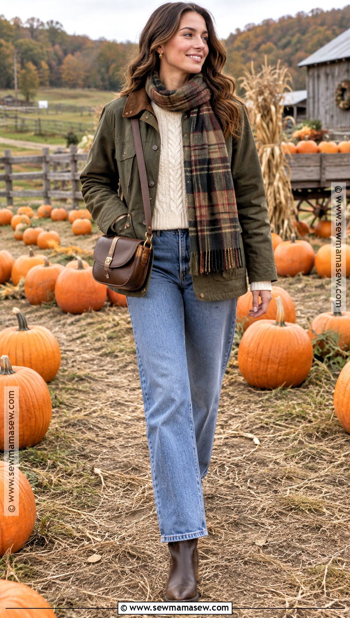 Barn Jacket Pumpkin Patch Outfit With Cowgirl Boots - 20 Pumpkin Patch Outfit Cowgirl Boots