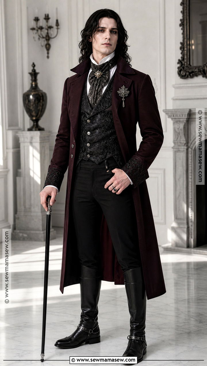 Barnabas Collins Vampire Costume - 30 Tim Burton Characters Costumes