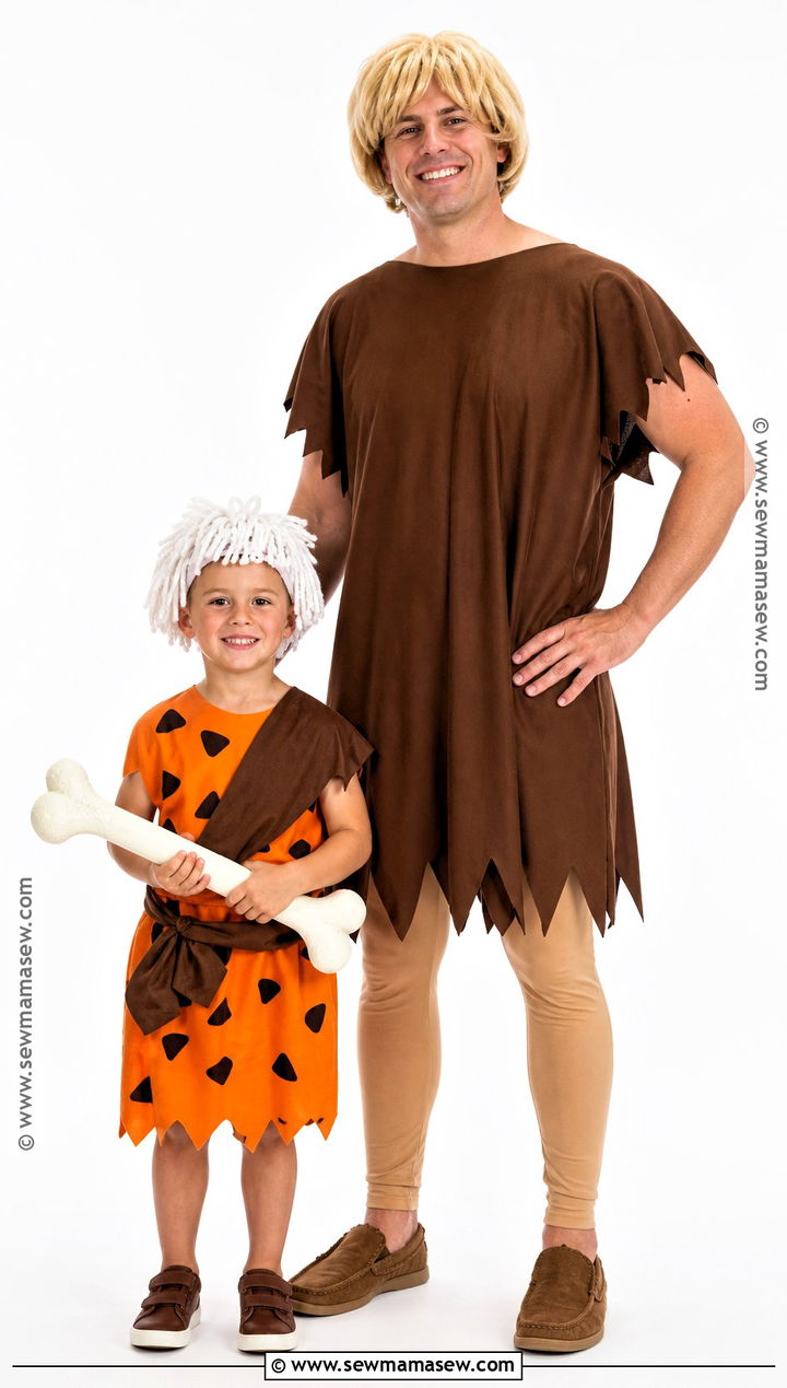Barney And Bamm Bamm Father Son Costume - 30 bam bam costume ideas