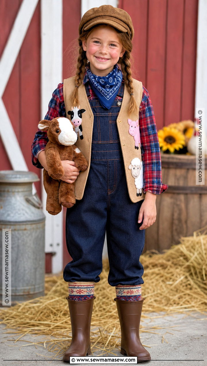 Barnyard Farmer Costume - 30 farmer costume ideas for kids