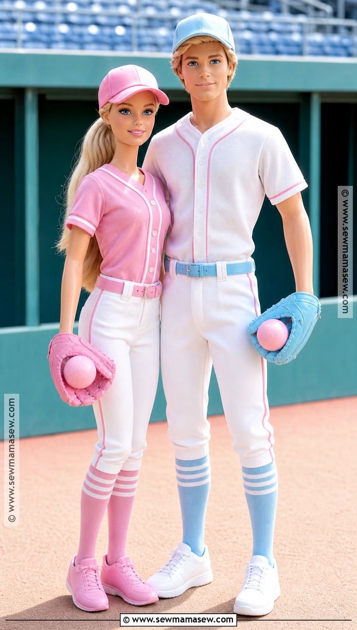 Baseball Barbie And Ken Costume - 40 barbie and ken costume ideas
