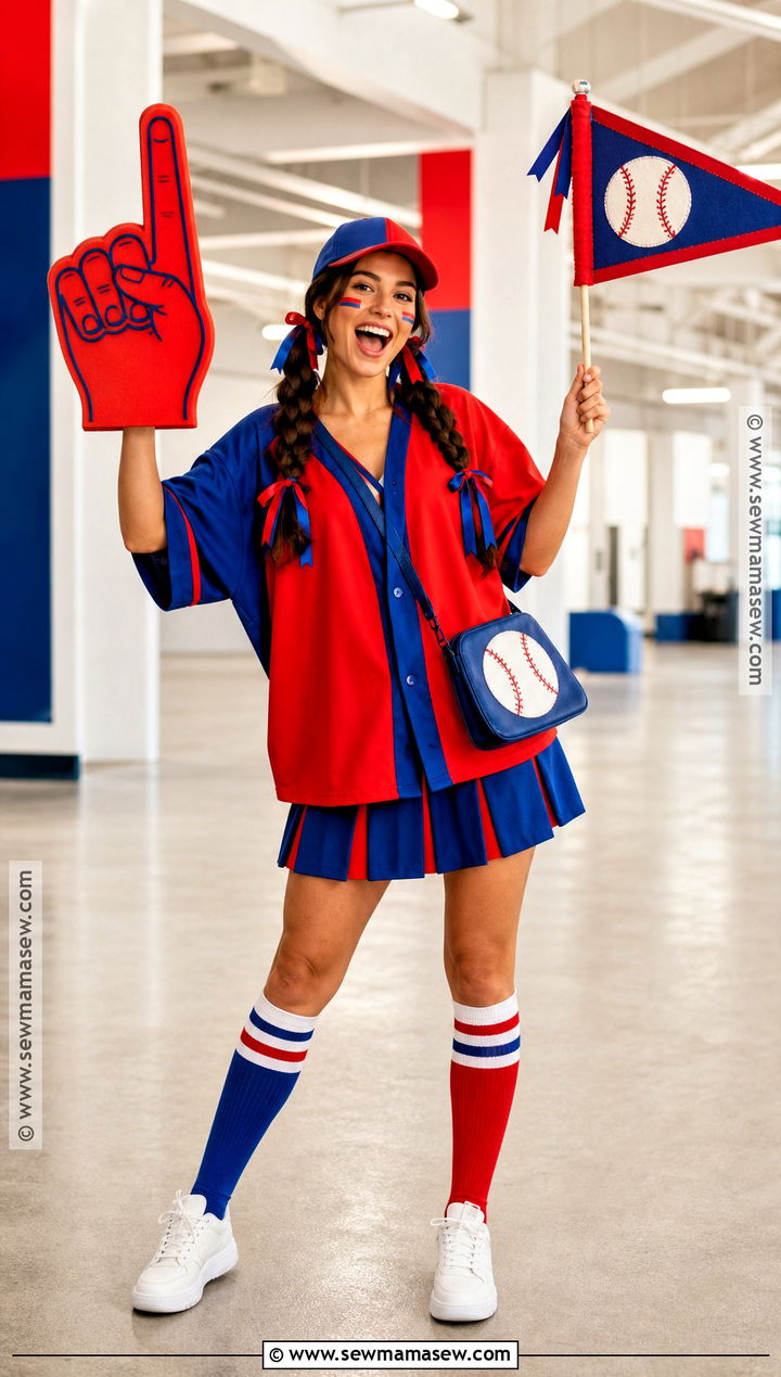 Baseball Superfan Costume - 30 baseball costume ideas