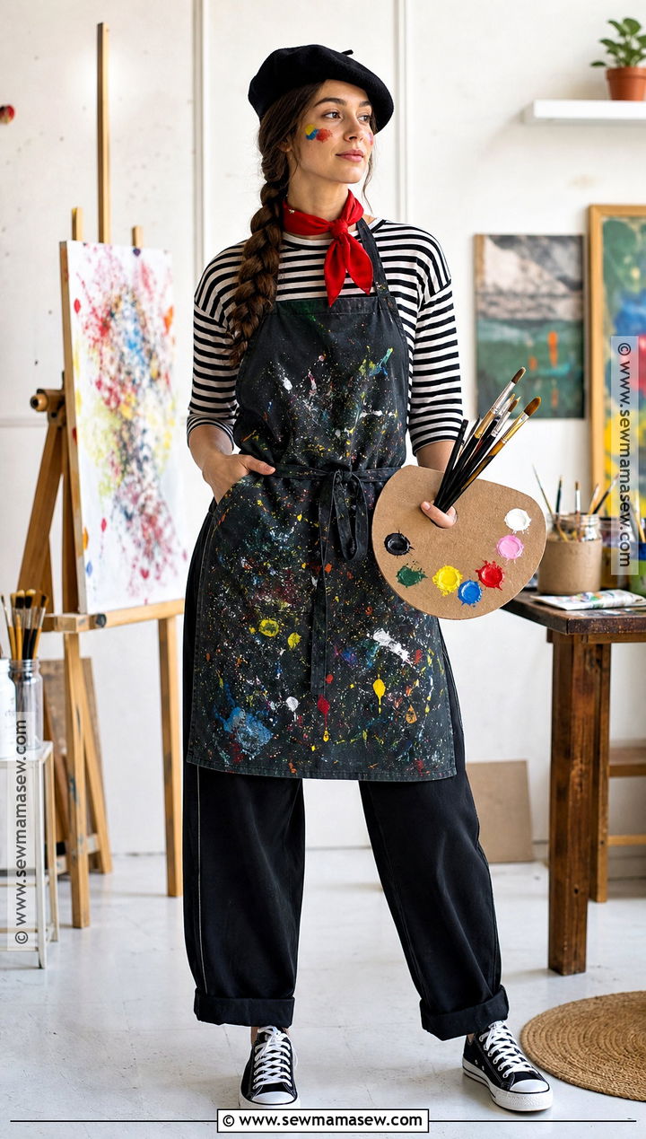 Basic Artist Costume With Paint Palette - 35 basic halloween costume ideas